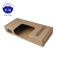 Eeco friendly baby socks packaging box with window